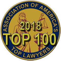 Personal Injury Association of America's Top Lawyers-Top 100 Layers 2018