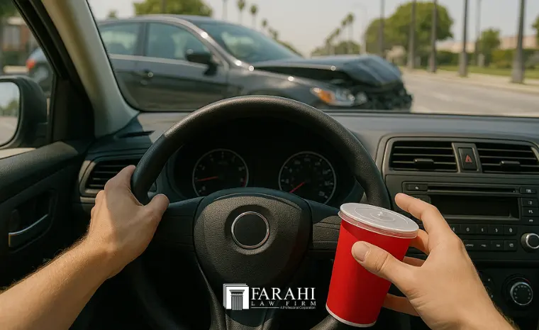 what are the two most common driving distractions